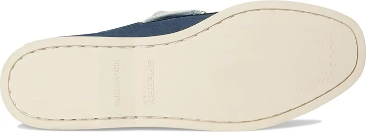 Sperry AO 2 Eye Women's Flat Shoes Navy1 : 8 W (C), Leather - Image 3