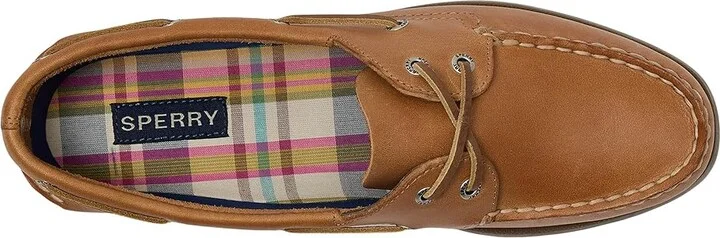Sperry AO 2 Eye Women's Flat Shoes Tan : 9.5 M (B), Leather - Image 2
