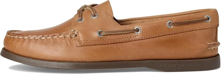 Sperry AO 2 Eye Women's Flat Shoes Tan : 9.5 M (B), Leather - Image 6