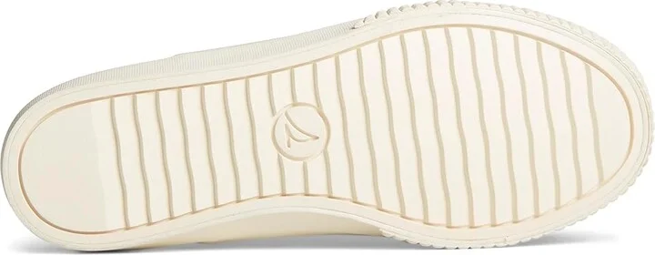 Sperry Astor Women's Wedge Shoes White : 7.5 W (C), Leather - Image 3