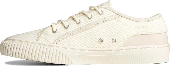 Sperry Astor Women's Wedge Shoes White : 7.5 W (C), Leather - Image 4