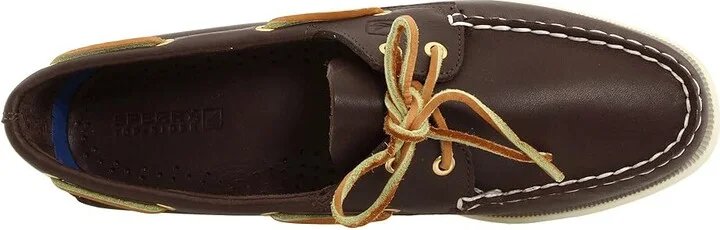 Sperry Authentic Original A/O 2 Eye Women's Slip on Shoes Brown : 10 M (B) - Image 3