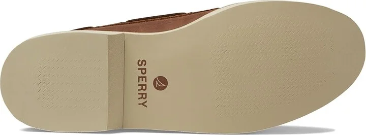 Sperry Authentic Original Double Sole Cross Lace Men's Shoes Dark Tan : 7 M (D), Leather - Image 3