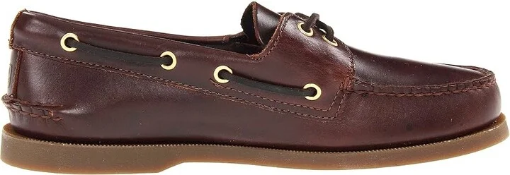 Sperry Authentic Original Men's Lace up casual Shoes Amaretto : 10 W (EE), Leather - Image 8