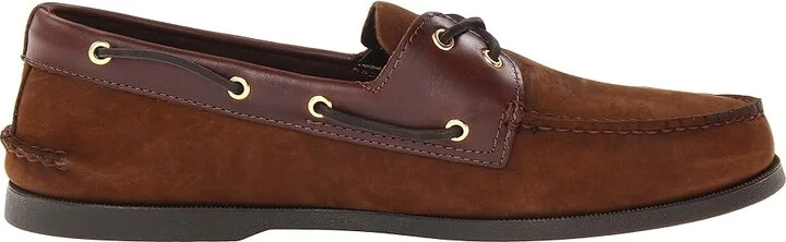 Sperry Authentic Original Men's Lace up casual Shoes Brown/Buc Brown : 10 M (D), Leather - Image 7
