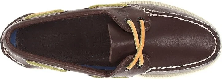 Sperry Authentic Original Men's Lace up casual Shoes Classic Brown : 6.5 M (D), Leather - Image 3