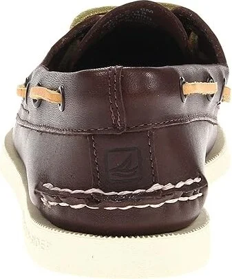 Sperry Authentic Original Men's Lace up casual Shoes Classic Brown : 6.5 M (D), Leather - Image 5