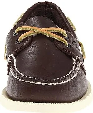 Sperry Authentic Original Men's Lace up casual Shoes Classic Brown : 6.5 M (D), Leather - Image 6