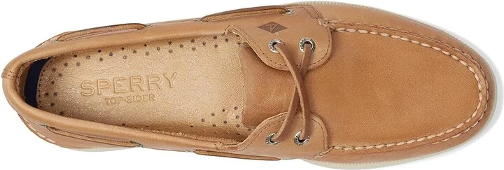 Sperry Authentic Original Men's Lace up casual Shoes Oatmeal : 16 W (EE), Leather - Image 3