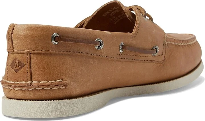 Sperry Authentic Original Men's Lace up casual Shoes Oatmeal : 16 W (EE), Leather - Image 5