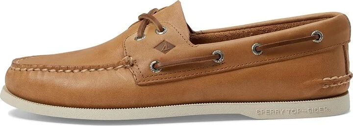 Sperry Authentic Original Men's Lace up casual Shoes Oatmeal : 16 W (EE), Leather - Image 7