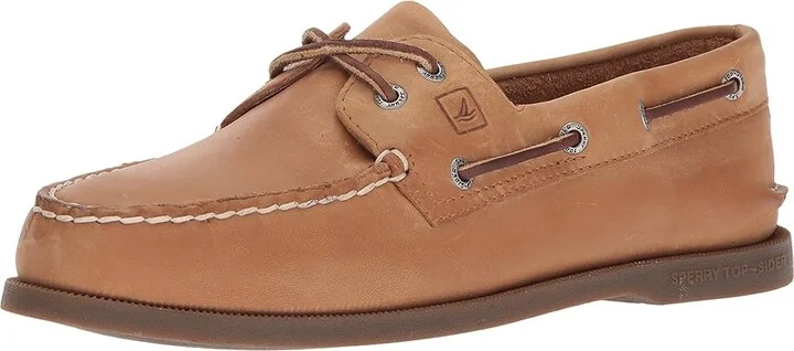 Sperry Authentic Original Men's Lace up casual Shoes Sahara : 6 M (D), Leather - Image 2