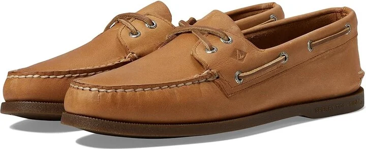 Sperry Authentic Original Men's Lace up casual Shoes Sahara : 6 M (D), Leather