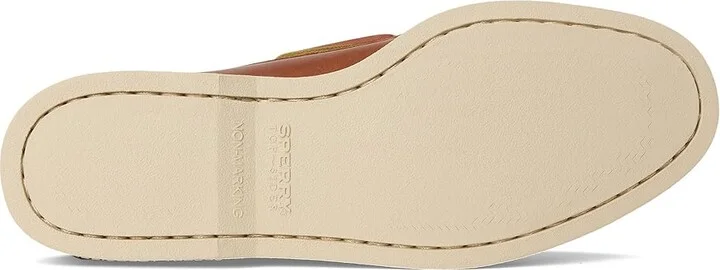 Sperry Authentic Original Men's Lace up casual Shoes Tan : 8 W (EE), Leather/Rubber - Image 4