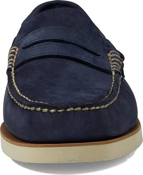 Sperry Authentic Original Penny Men's Shoes Navy : 10.5 M (D), Leather - Image 5