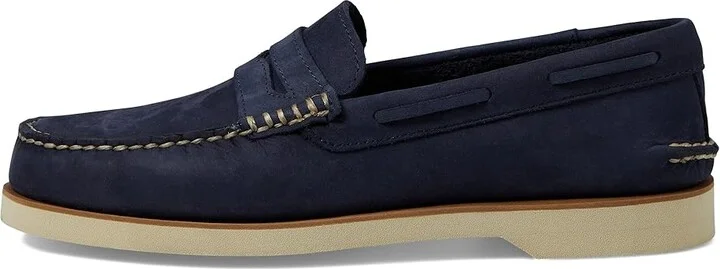 Sperry Authentic Original Penny Men's Shoes Navy : 10.5 M (D), Leather - Image 6