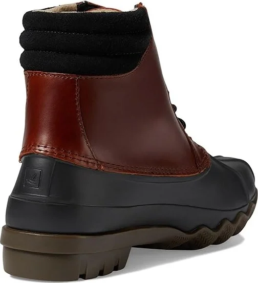 Sperry Avenue Duck Boot Men's Lace-up Boots Black/Amaretto : 7 M (D), Leather/Rubber - Image 5