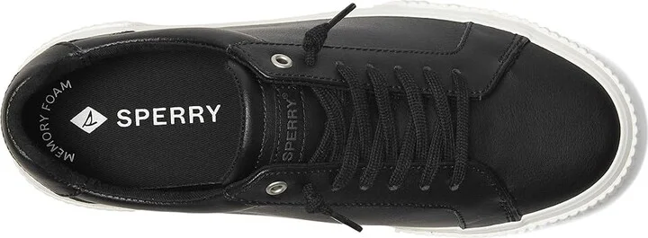 Sperry Bermudalttpl Women's Shoes Black 1 : 8.5 W (C), Leather - Image 2