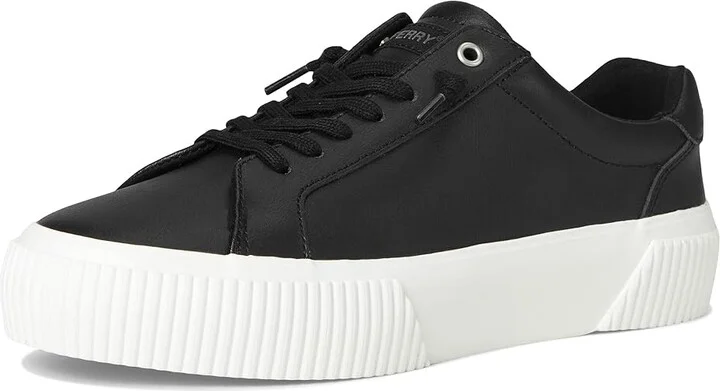 Sperry Bermudalttpl Women's Shoes Black 1 : 8.5 W (C), Leather - Image 5