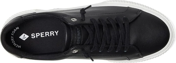 Sperry Bermudalttpl Women's Shoes Black : 11 M (B), Leather - Image 2