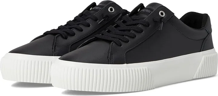 Sperry Bermudalttpl Women's Shoes Black : 11 M (B), Leather