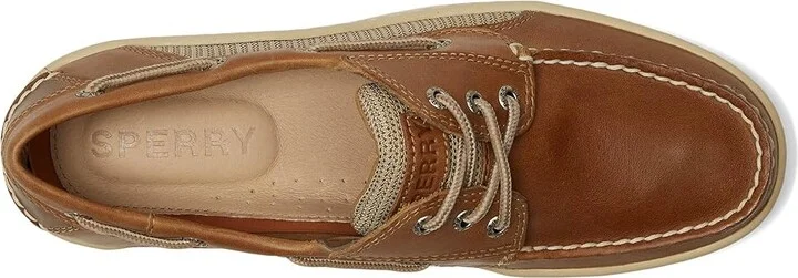 Sperry Billfish 3-Eye Boat Shoe Men's Lace up casual Shoes Dark Tan : 10 W (EE), Leather - Image 3