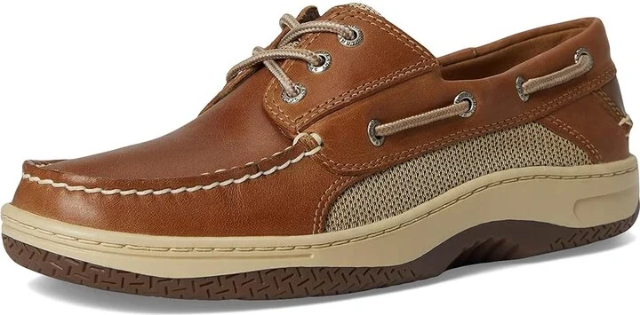Sperry Billfish 3-Eye Boat Shoe Men's Lace up casual Shoes Dark Tan : 10 W (EE), Leather - Image 6