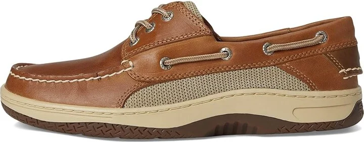 Sperry Billfish 3-Eye Boat Shoe Men's Lace up casual Shoes Dark Tan : 10 W (EE), Leather - Image 7