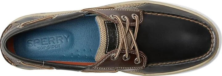 Sperry Billfish 3-Eye Boat Shoe Men's Lace up casual Shoes Navy/Brown : 8.5 M (D), Leather/Synthetic - Image 3