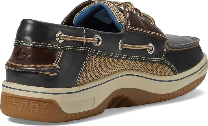Sperry Billfish 3-Eye Boat Shoe Men's Lace up casual Shoes Navy/Brown : 8.5 M (D), Leather/Synthetic - Image 5