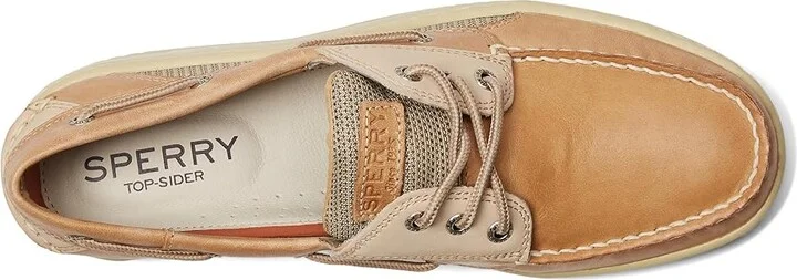 Sperry Billfish 3-Eye Boat Shoe Men's Lace up casual Shoes Tan/Beige : 8 M (D), Leather - Image 3