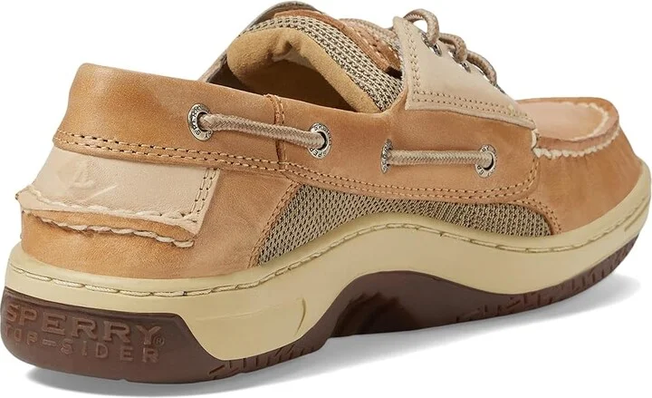 Sperry Billfish 3-Eye Boat Shoe Men's Lace up casual Shoes Tan/Beige : 8 M (D), Leather - Image 5