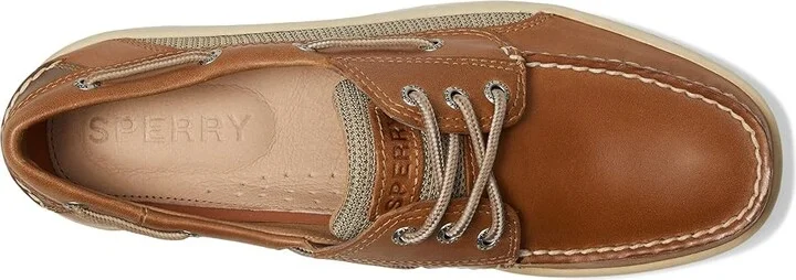 Sperry Billfish 3-Eye Men's Lace up casual Shoes Cognac : 8 M (D), Nubuck - Image 2