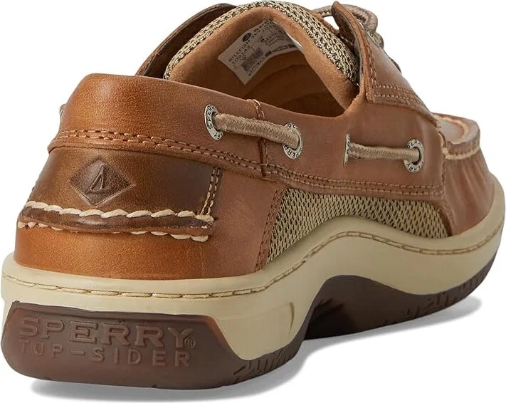 Sperry Billfish 3-Eye Men's Lace up casual Shoes Cognac : 8 M (D), Nubuck - Image 4