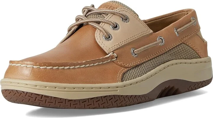Sperry Billfish 3-Eye Men's Lace up casual Shoes Light Brown : 8.5 M (D), Nubuck - Image 5