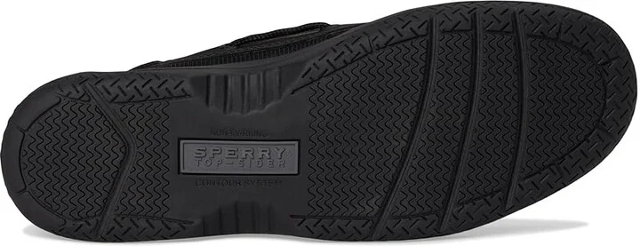 Sperry Billfish 3-Eye Men's Lace Up Moc Toe Shoes Black : 8 M (D), Mesh - Image 3