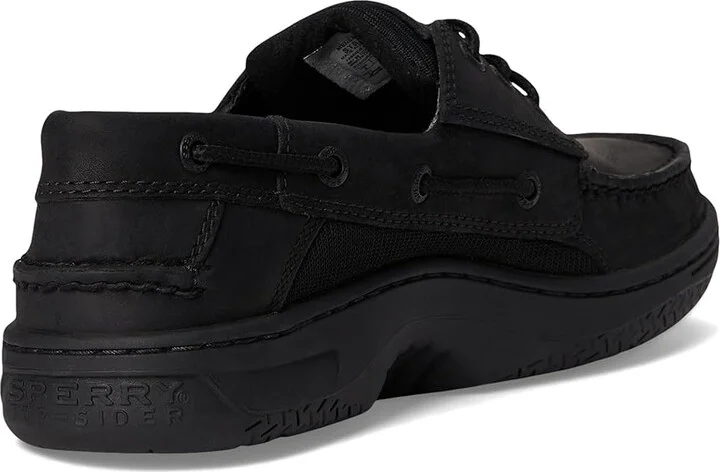 Sperry Billfish 3-Eye Men's Lace Up Moc Toe Shoes Black : 8 M (D), Mesh - Image 4