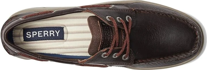 Sperry Billfish 3-Eye Pull-Up Men's Shoes Brown : 7 M (D) - Image 2