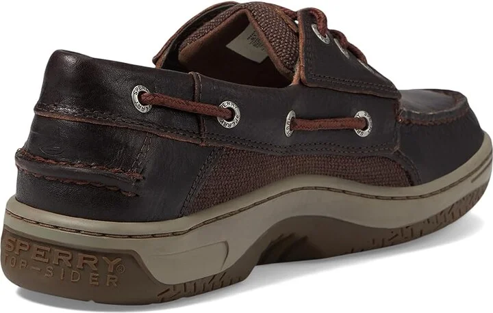 Sperry Billfish 3-Eye Pull-Up Men's Shoes Brown : 7 M (D) - Image 4