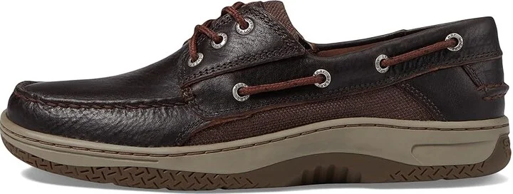 Sperry Billfish 3-Eye Pull-Up Men's Shoes Brown : 7 M (D) - Image 6