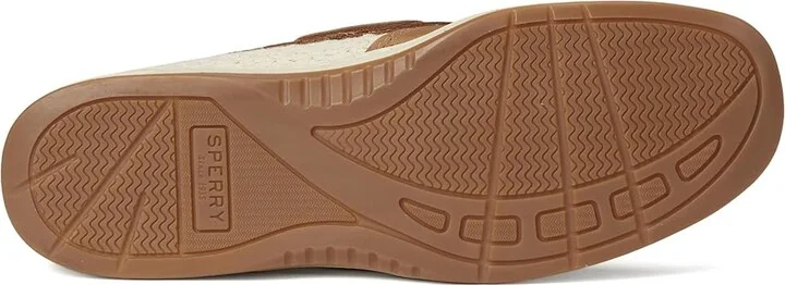 Sperry Bluefish 2 Eye Women's Flat Shoes Tan Combo : 6.5 M (B), Leather - Image 3