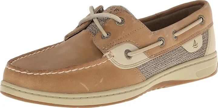 Sperry Bluefish Women's Shoes Linen/Oat : 8 W (C), Leather - Image 2