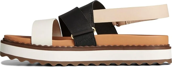 Sperry Cami Flatform Women's Sandals : 8.5 M (B), Leather - Image 4