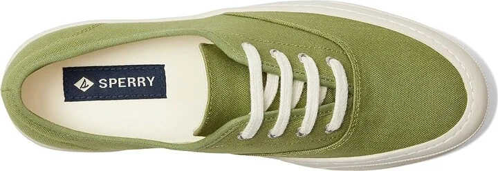 Sperry Candy Lace-Up Women's Shoes Olive : 9.5 M (B), Rubber - Image 2