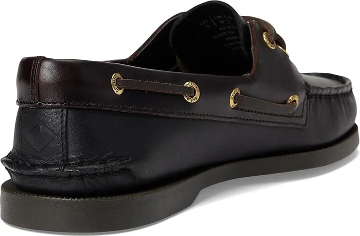 Sperry Classic Ao 2 Eye Men's Lace-up Boots Black : 10 M (D), Leather - Image 4