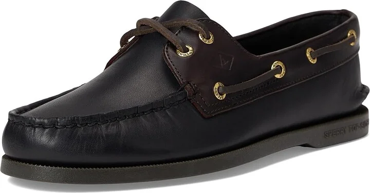 Sperry Classic Ao 2 Eye Men's Lace-up Boots Black : 10 M (D), Leather - Image 5