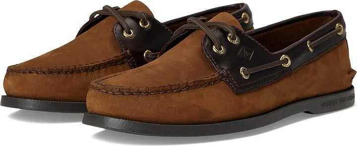 Sperry Classic Ao 2 Eye Men's Lace-up Boots Brown : 10 M (D), Leather