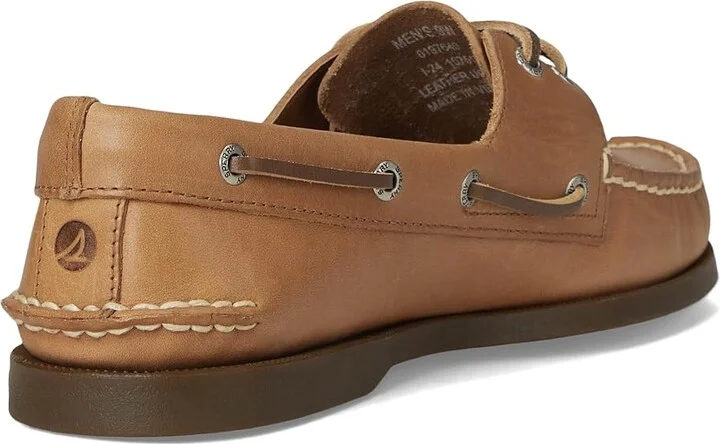 Sperry Classic Ao 2 Eye Men's Lace-up Boots Royal Brown : 7.5 M (D), Leather - Image 4