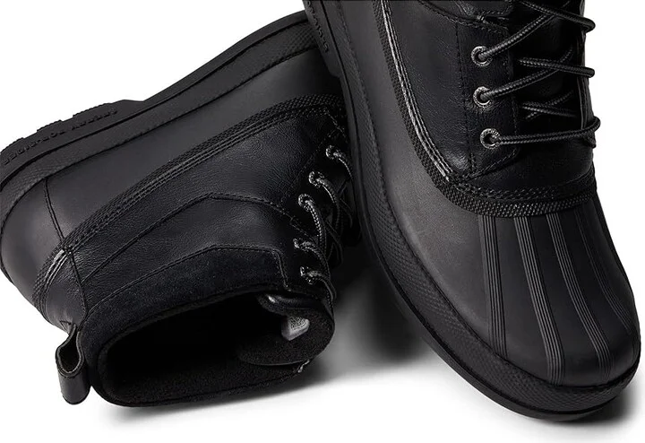 Sperry Cold Bay Chukka Men's Cold Weather Boots Black : 7.5 M (D), Leather/Rubber - Image 6