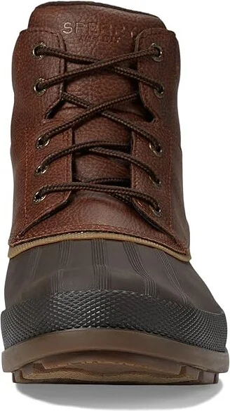 Sperry Cold Bay Chukka Men's Cold Weather Boots Brown/Coffee : 7 M (D), Leather/Rubber - Image 3